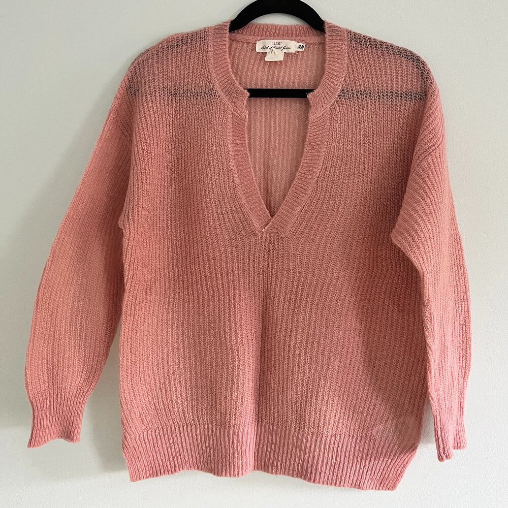 H&M Light Pink Women's Pullover Cardigan